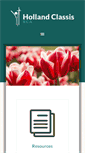 Mobile Screenshot of hollandclassisrca.org